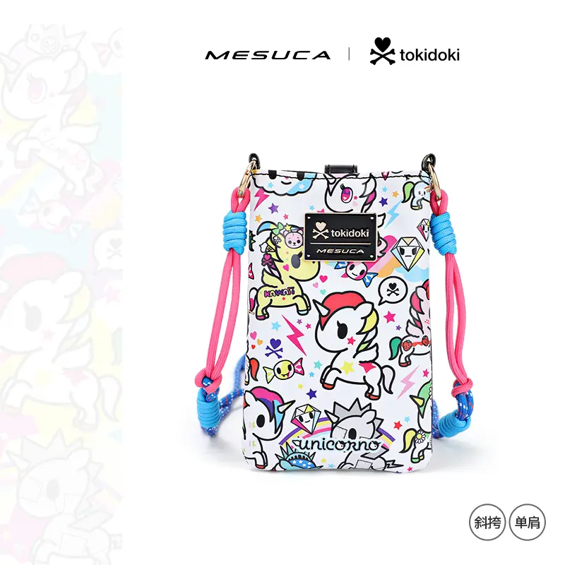 Official Tokidoki Crossbody Phone Bag | Cute Kawaii Mini Purse for Travel  Casual Everyday Pouch Bestie Gift durable shopping tote lightweight reusable Grocery package shipping option christian easter weekender large capacity bento stylish luxury