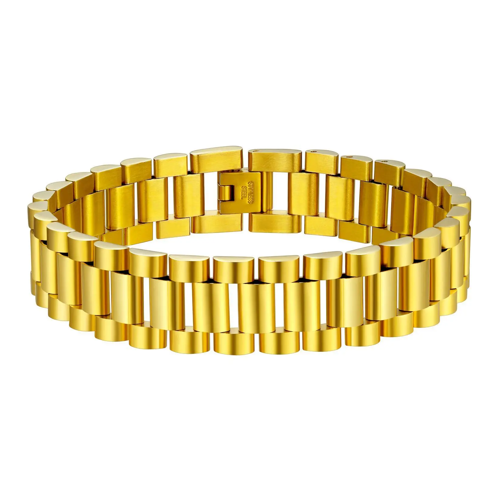 Style 2-Golden-15mm(with watch link removal tool)