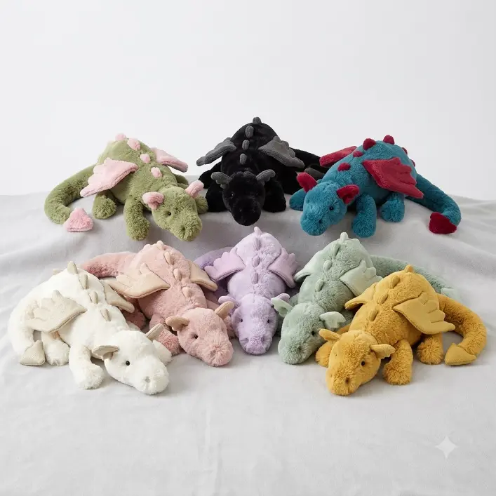 Jellycat Little Bear Plush, Soft Stuffed Bear Toy, Cute Kawaii Plushie, Cuddly Collectible Bear, Cozy Home Decor & Gift for Plush Lovers