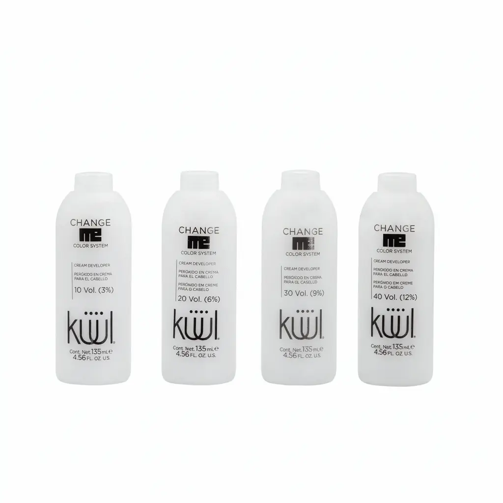 Kuul Change Me Color System Peroxide ( 135 ml ) – Peroxido En Crema Para El Cabello