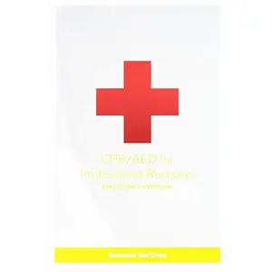 USED-CPR/ AED for Professional Rescuers Participant Handbook by American Red Cross (Paperback)