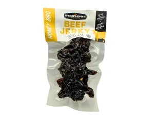 Stripling's Sweet Heat Honey BBQ Snack Size Beef Jerky - 1 oz.