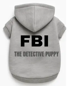 FBI – The Detective Puppy Cozy Pet Hoodie