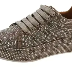 Women’s stylish rhinestone sneakers