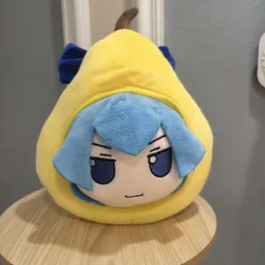 15/30cm TouHou Project Cirno Plush Toys Cute Soft Stuffed Animal Fumo Cosplay Dolls For Kid Birthday Christmas Gift