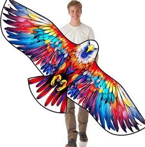 1.6m Colorful Eagle Kite,Good Toy For Family And Kids