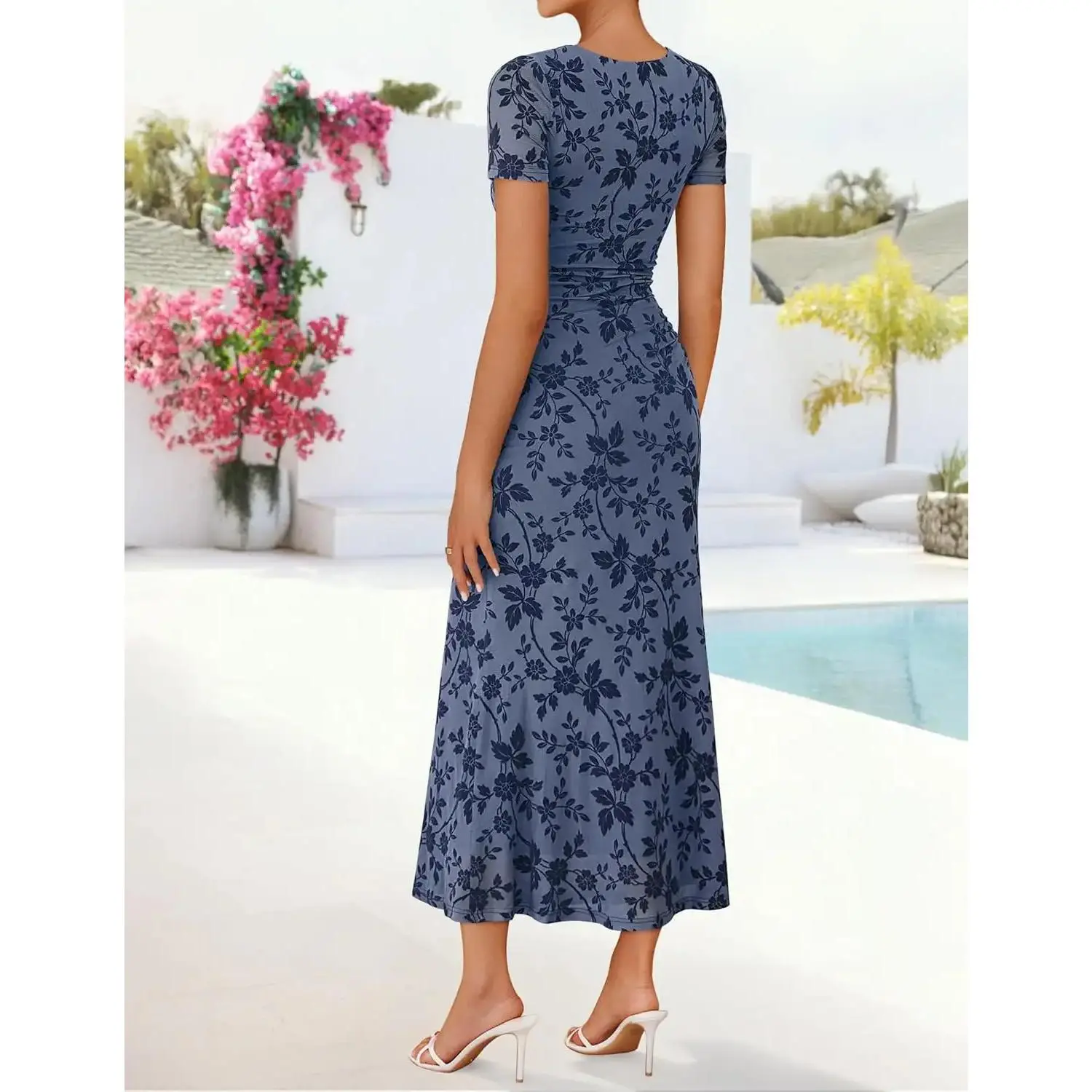 princess polly baby blue dress Dusty Blue Cocktail Dresses