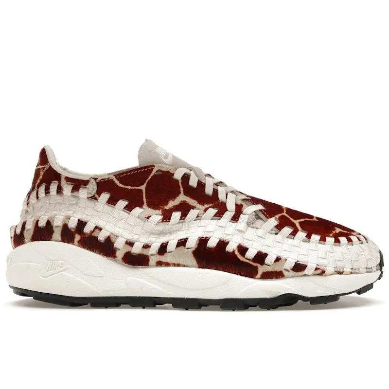 Nike Women's Air Footscape Woven Cow Print Running Shoes, from StockX