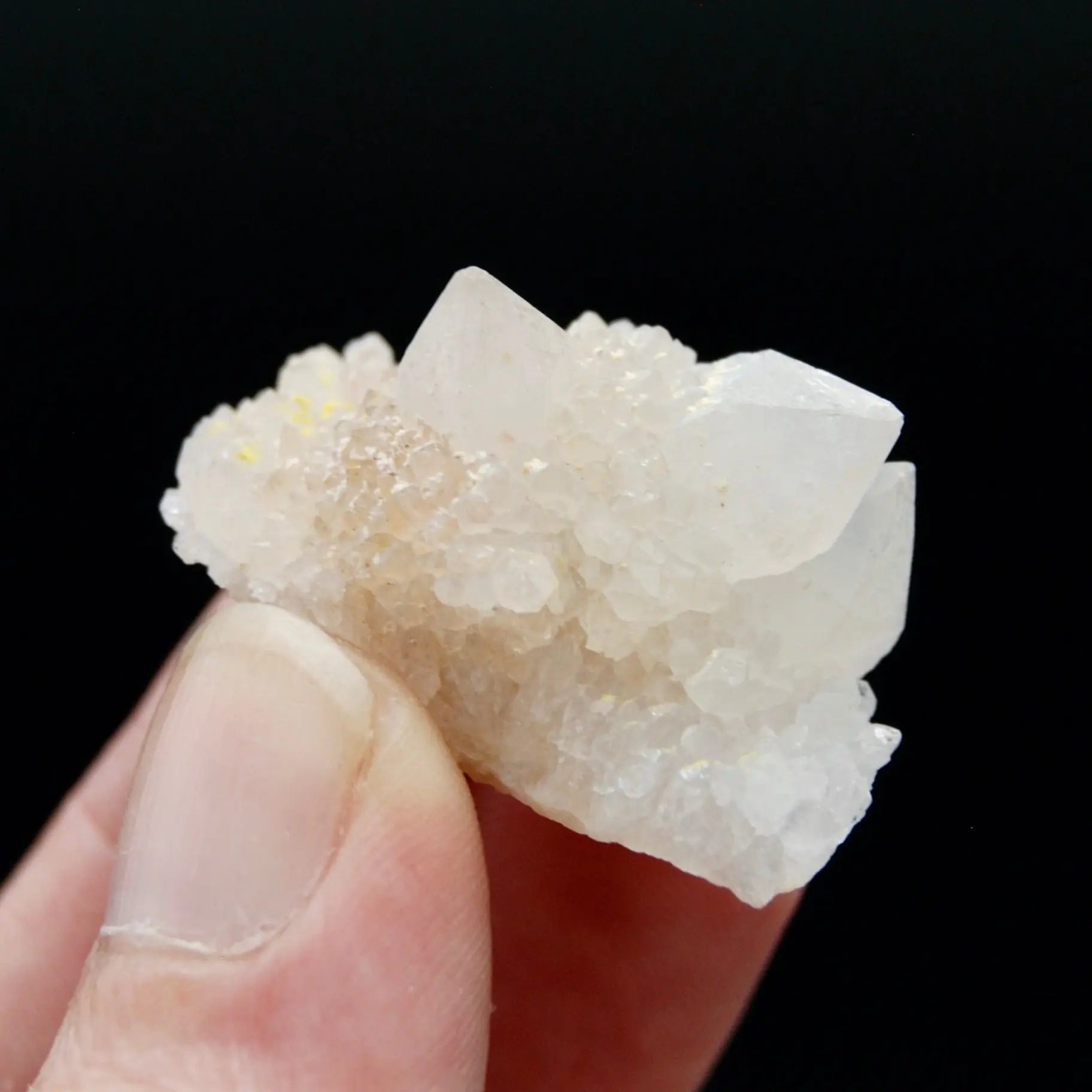 1.5in Fairy Finger Quartz Crystal Cluster, Goblin Spirit Quartz Crystal, South Africa 4