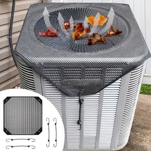 28x28 Central Air conditioner Covers for Outside, Larger Mesh AC Unit Covers Outdoor - Top Universal Defender