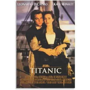 Titanic Classic Movie Poster (14) Poster Decorative Painting Canvas Wall Art Living Room Posters Bedroom Painting 16x24inch(40x60cm)