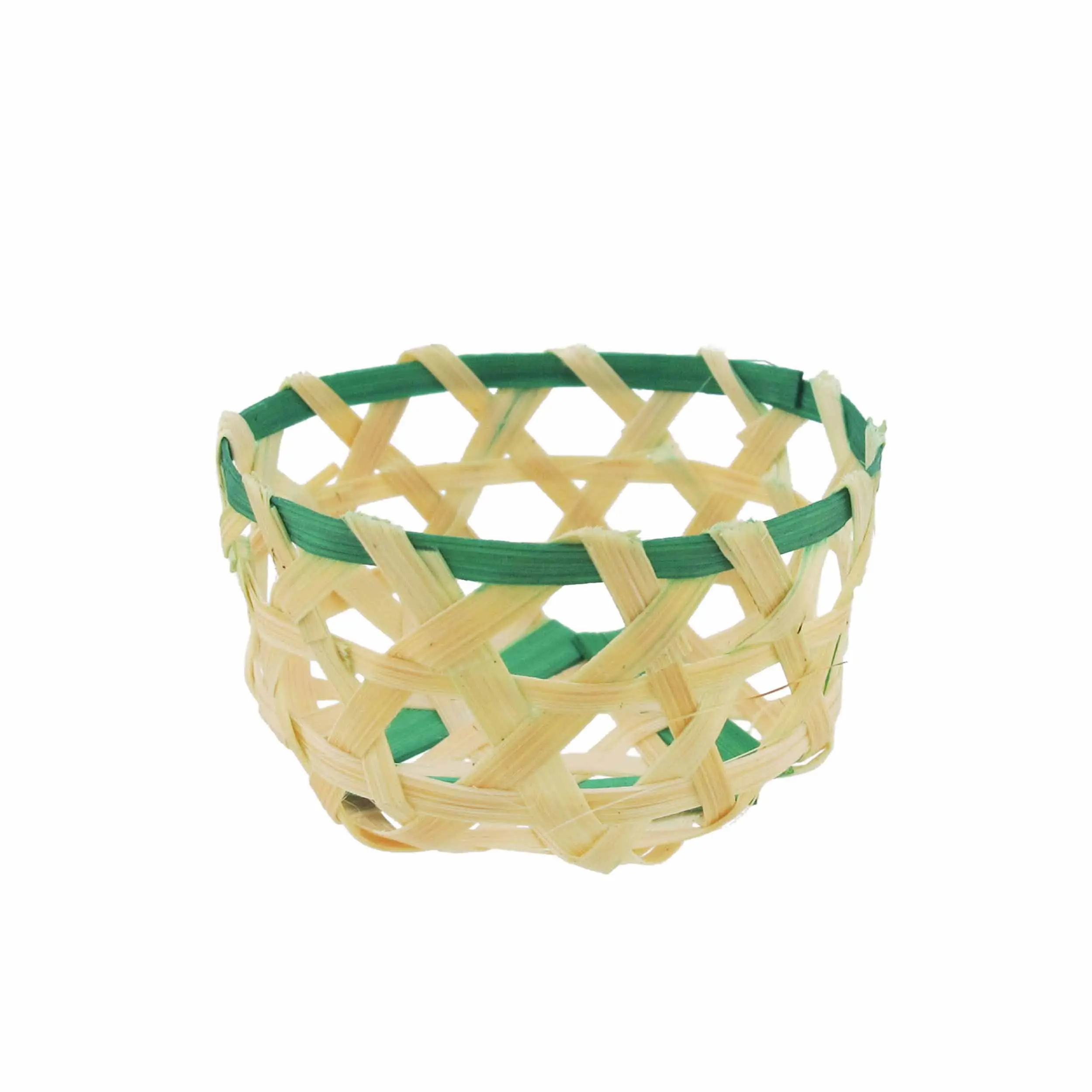 Mini Bamboo Woven Basket