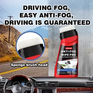 Jstree Car Glass Anti-Fog Agent, Long-Lasting Clear Non-Misty, Dual Use Home & Car Fogging Liquid, 100ML, Essential Auto Care Solution