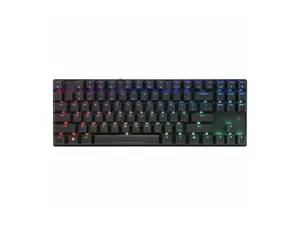 Cherry  MX 8.2 TKL Black Compact Keyboard - MX Red RGB switch   G80-3882LYAUS-2