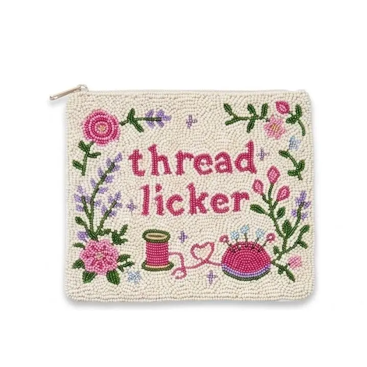 Thread Licker Beaded Bag