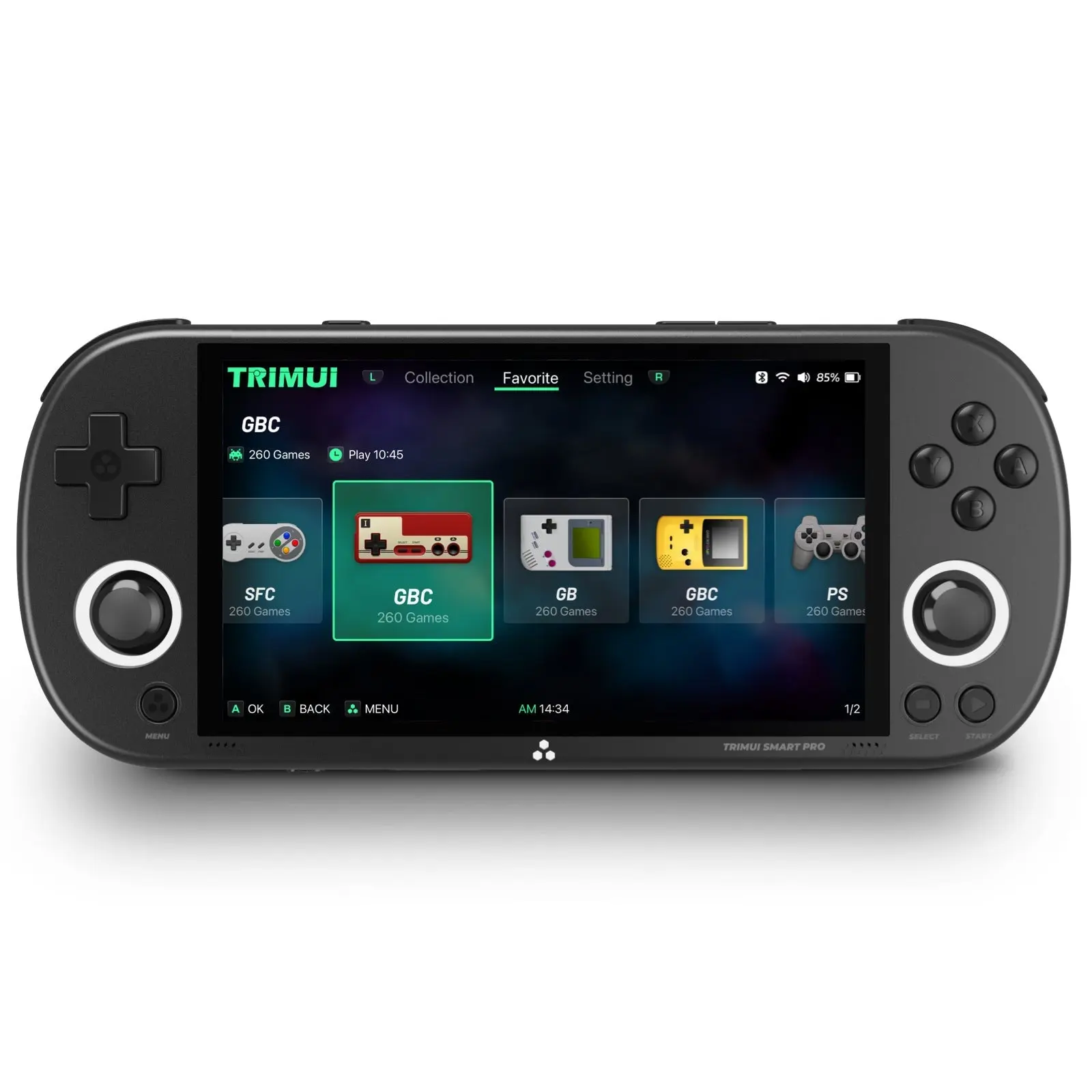5-Inch High-Definition Wireless PS1 Handheld Game Console