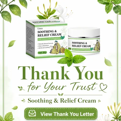 Umex Thank You Cards for Beauty & Bath Body Moisturizer Brands | Customer Appreciation Insert with Use Tips, Safety Notes, After-Sales Support, Back-to-School