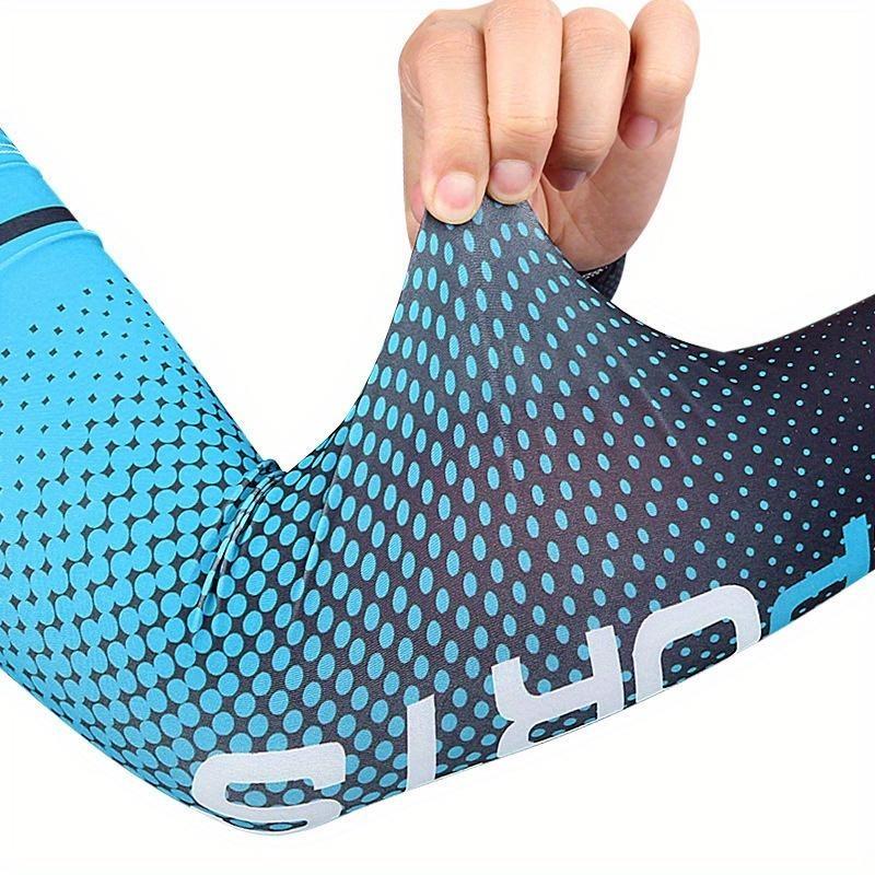 5 Pairs of UV-Blocking Arm Sleeves for Summer Heat，Stay Cool and Protected