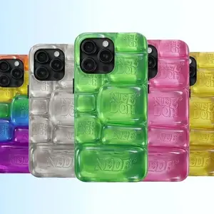 NeeDoh Cool Crush Ice Cube Phone Case Compatible with iPhone 11, 12, 13, 14, 15, 16, 17 & Samsung S22 S23 S24 S25 S26 – check our available sizes