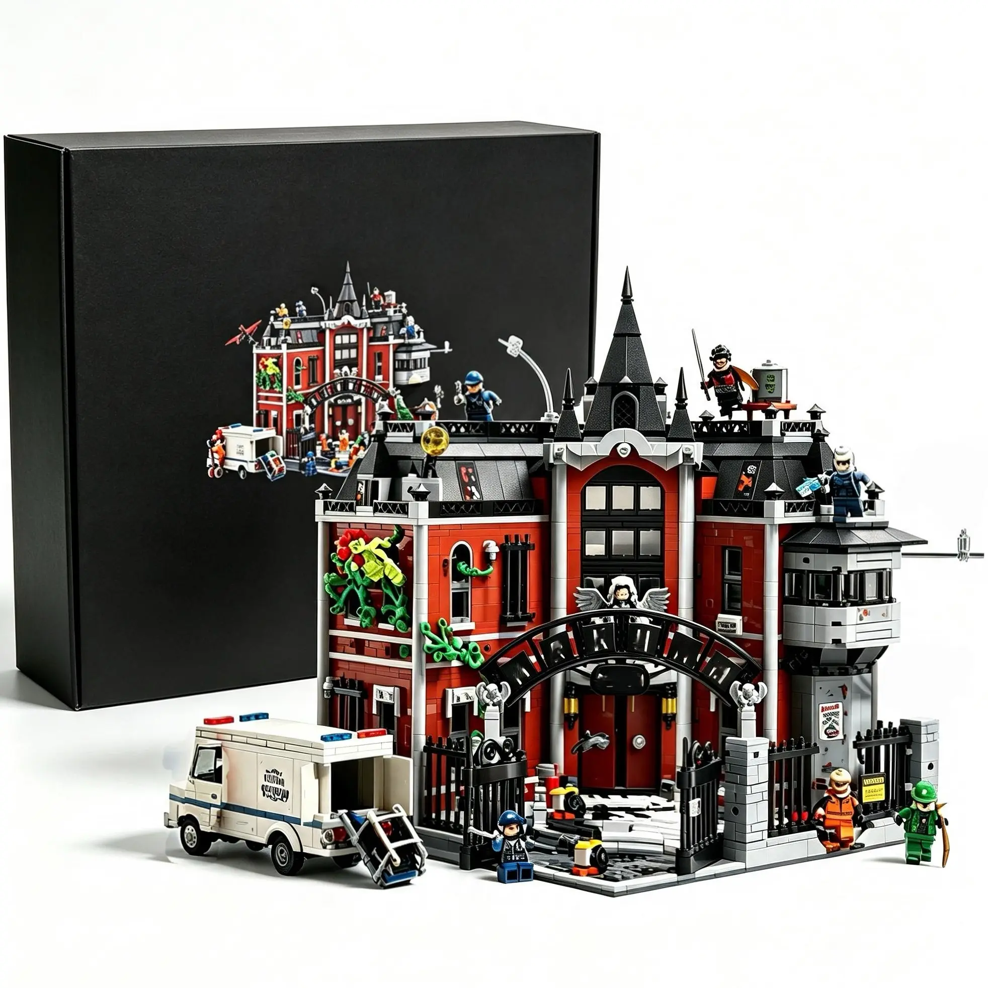 16 Minifigs, 2950 Pieces, Building Sets for Adults, Ages 18+, Collectible Model for Display, Gift for Men & Women.