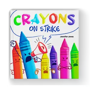 Crayons on Strike Paperback Book