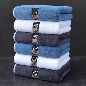 Luxurious Soft Absorbent Microfiber Bath Towels Set, Large Size 3-Pack, Quick-Dry No Shedding, Easy Hanging Bathroom Essentials