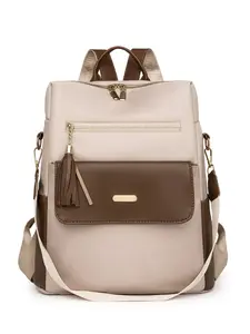 Women's Anti-Theft Backpack, Vintage Design Multi-Functional Daily Bag, Lightweight Travel Bookbag, Multiple Pockets, Stylish Daypacks