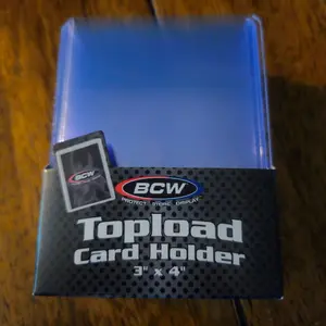 BCW Topload Card Holder 3x4 Rookie Ticket Design Superior Quality Sports Card Protectors for Baseball Basketball Football Enthusiasts