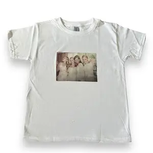 Handmade Screen printed Women's Tee by Sofia Coppola - Lisbon Sisters Tshirt Casual Cotton Fit Womenswear