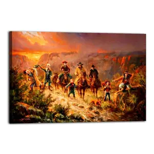 Dang Ol' Highwaymen Poster for Bedroom Aesthetic Canvas Wall Art Living Room Posters Painting Picture Print Modern Family Decor Artist Bathroom Poster