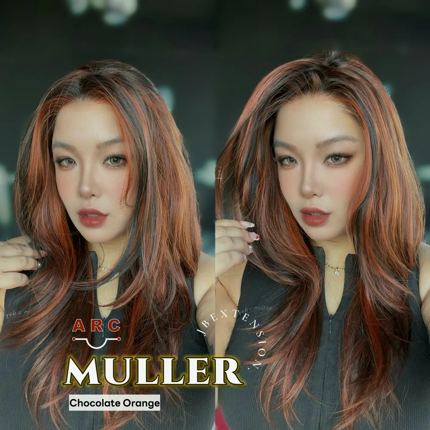 JBEXTENSION 22 Inches Pre-Cut Arc Snowflake Lace Frontlace Glueless Wig MULLER ARC【BENDY EAR TABS】