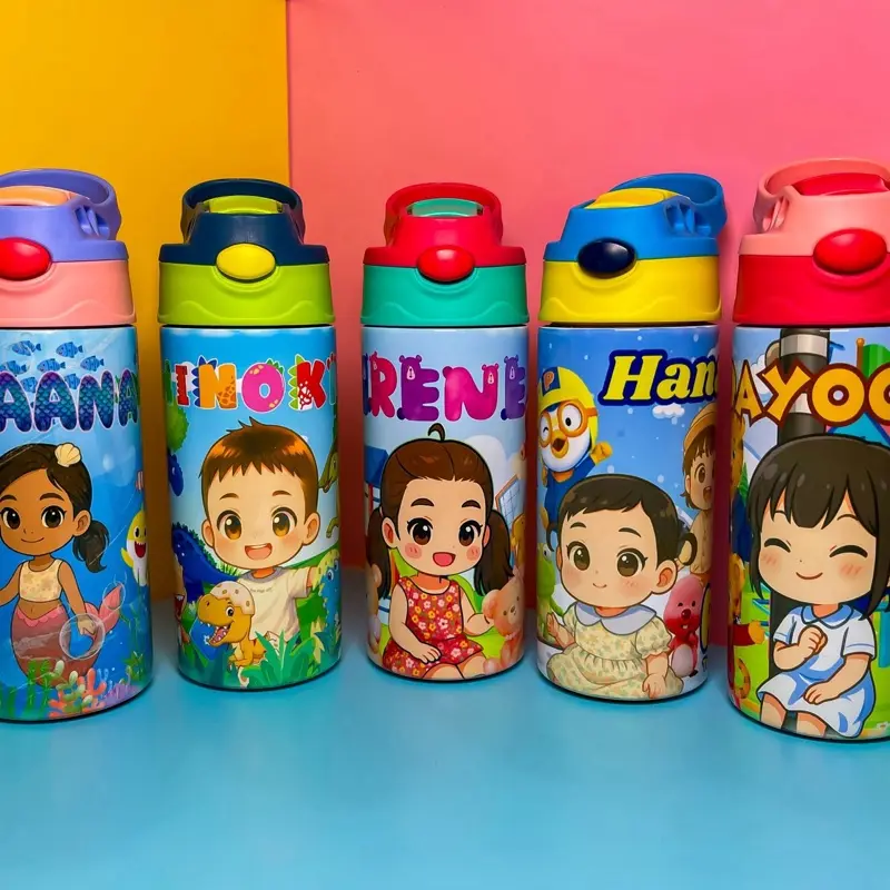 Personalize Chibi 12oz Kids Tumbler