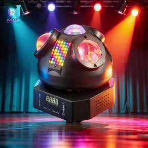 Illusion Color Single Ball Light for Disco Spaceship Stage Festival Christmas Club Wedding Birthday Party