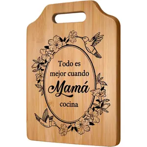 Regalos para mamá, Gifts for Mom Iin Spanish, regalos para el día de las madres Cutting Board, regalos de cumpleaños para mamá