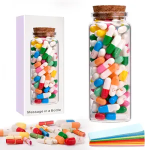 100 PCS Love Letter Capsule: Unique Gift for Couples, Valentine's Day, Anniversary, Birthday