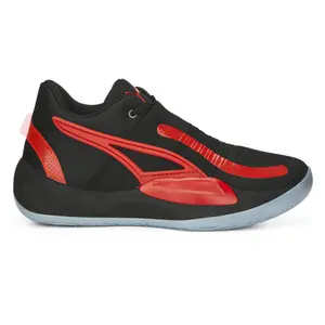 PUMA Mens Rise Nitro Basketball Sneakers Shoes - Black
