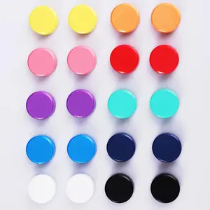 ZDZBLX Fridge Magnets - 20 Pack Strong Refrigerator Magnets, 10 Colors Small round Magnet, Cute Mini Decorative Magnets for Whiteboard, Locker, Office, Crafts, Kitchen, Classroom, Heavy Duty Magnet