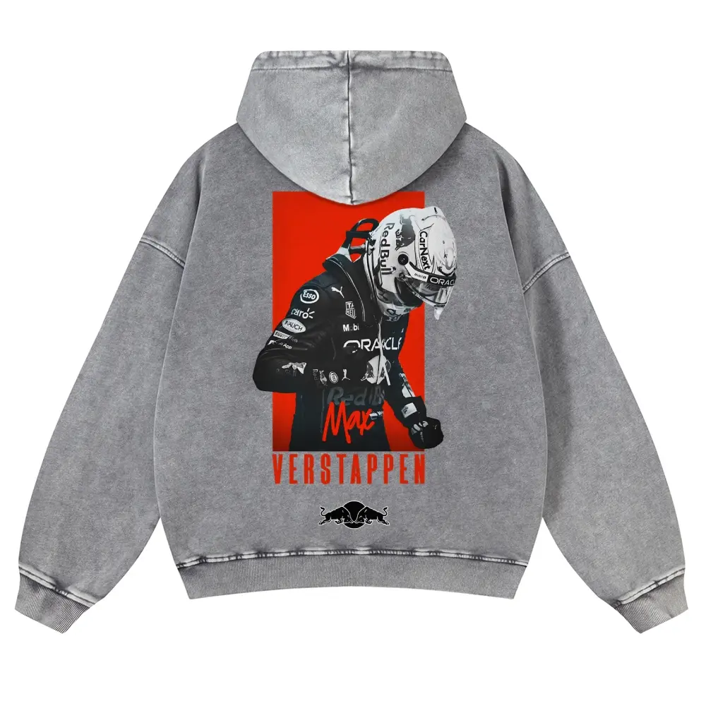 Men's 380g Thick Autumn-Winter Cotton Vintage Washed Oversize Hoodie - Unisex Long-Sleeve Pullover, Retro Fade Craft, Soft Material, Graphic Street Wear Basics, Machine Washable, Warm Men's Gift, Sweatshirts, Casual Tops, 3XL (Hoodies & Sweatshirts)