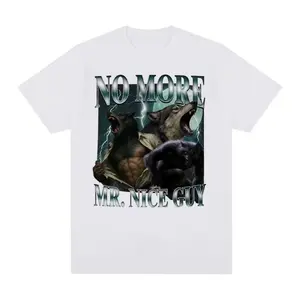 Werewolf & Gorilla Transformation T-Shirt — Dark, Hardcore Style Short-Sleeve Tee