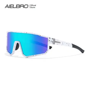 AIELBRO Cycling Glasses Base Ball Sunglasses Sports Eyewear for Kids Teens Adult Hiking Fishing Biking Running Goggles