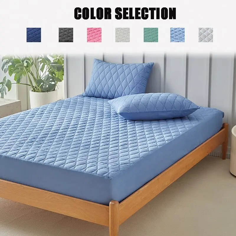 Deep Pocket Waterproof Bed Sheet King Queen Size, Deep Fitted, Fits Simmons Latex Various Mattresses, Waterproof Mattress Cover, Superb Water Proof, Fitted Mattress Sheets, Polyester Bedding