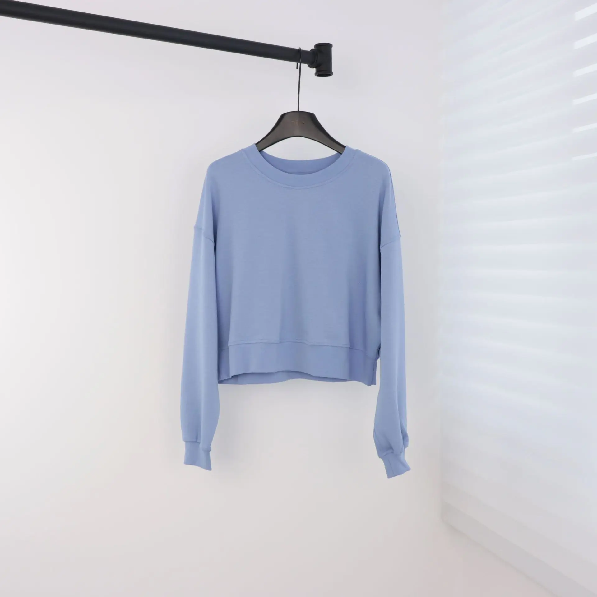 Haze Blue Short Air Hoodie
