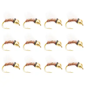 Floating Feather Supply Shop Vac Fly 12 Pack – Trout Nymph Pattern Size 16