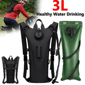 3L Water Bladder Bag Hiking Camping Hydration Backpack Outdoor(include Backpack & Water Bag)