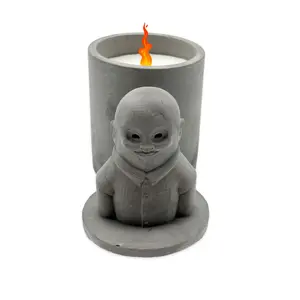 Serpo Alien - Cement Candle
