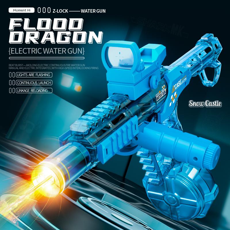 Ultimate Battle Powerful Electric Water Gun, Water Blaster Automatic Squirt Gun with Glowing Muzzle 320cc High Capacity, Up to 32 FT Range, Outdoor Summer Party Toy OutdoorFun for Adults &Kids Toys #Summervibes Ultimate Battle Powerful Electric Water Gun, Water Blaster Automatic Squirt Gun with Glowing Muzzle 320cc High Capacity, Up to 32 FT Range, Outdoor Summer Party Toy OutdoorFun for Adults &Kids Toys #Summervibes