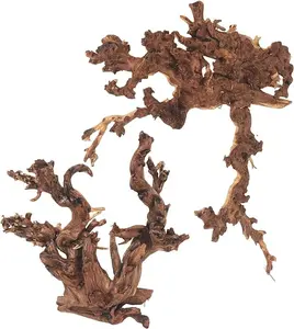 Natural Driftwood for Aquarium Fish Tank Decorations Assorted Branches Dearded Dragon Tank Accessories Terrarium Decor