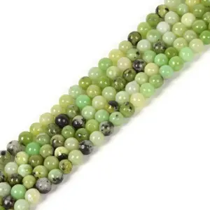 Ombre Chrysoprase and Australian Lemon Chrysoprase Healing Mala