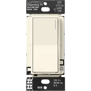 Lutron RadioRA 3 Sunnata RF Companion Switch, Biscuit, RRST-RS-BI