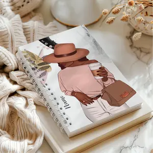 Black Girl Personalized Notebook, Black Owned Business Gift, Lined Black Queen Journal, Custom Name Hardcover Notebook, Black Girl Magic Bullet Journal